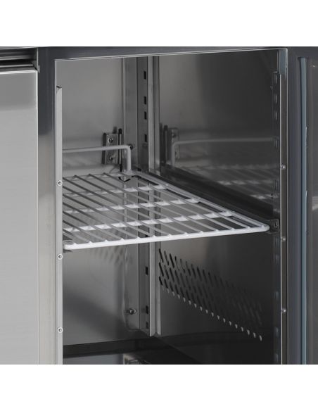 Table réfrigérée centrale négative GN 1/1 profondeur 700 - 4 portes - CF7410/-SP