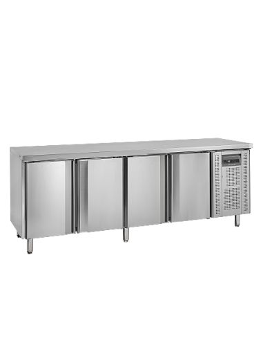 Table réfrigérée centrale négative profondeur 600 - 4 portes - SK6410BT