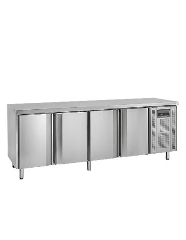 Table réfrigérée centrale positive profondeur 600 - 4 portes - SK6410