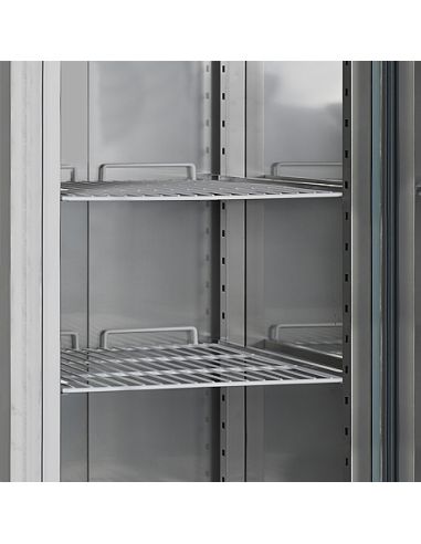 Armoire réfrigérée vitrée positive inox froid ventilé - 1325 L - RK1420G