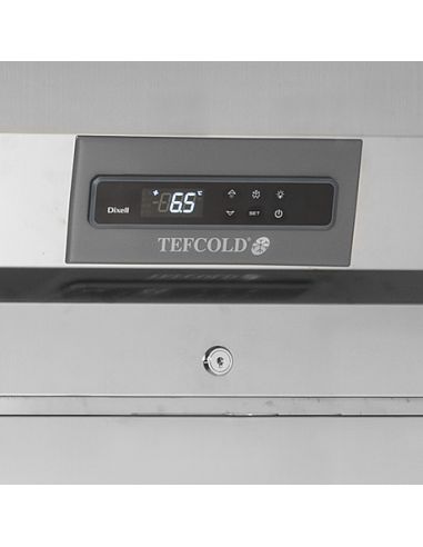 Armoire réfrigérée vitrée positive inox froid ventilé - 1325 L - RK1420G
