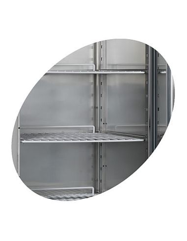 Armoire congélateur inox froid statique - 429L - RF500SNACK
