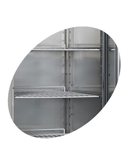Armoire congélateur inox froid statique - 429L - RF500SNACK
