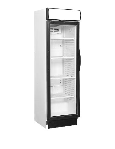 Armoire à boissons blanche et noire avec canopy 347 L - CEV425CP2LEDL/H