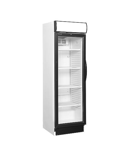 Armoire à boissons blanche et noire avec canopy 347 L - CEV425CP2LEDL/H