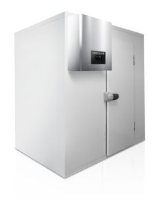 Chambre froide positive 2,2 m3 (1200 x 1200 x 2200 mm) avec monobloc de paroi