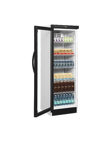 Armoire à boissons blanche et noire, charnières côté gauche 347 L - CEV4251LEDL/H