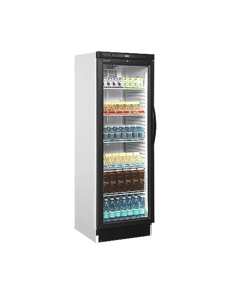 Armoire à boissons blanche et noire, charnières côté gauche 347 L - CEV4251LEDL/H