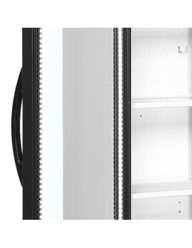 Armoire à boissons blanche et noire, charnières côté gauche 347 L - CEV4251LEDL/H