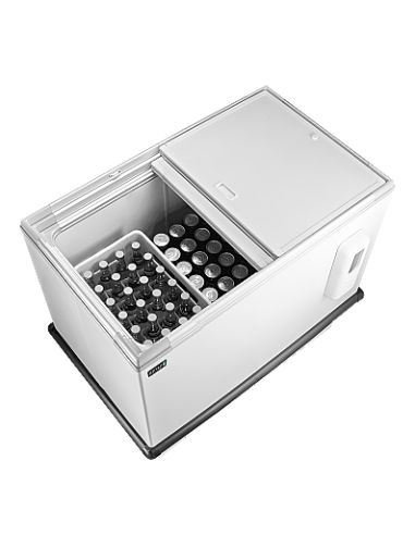 Armoire à boissons coffre barre amortissement 226 L - KBAK104PLUS