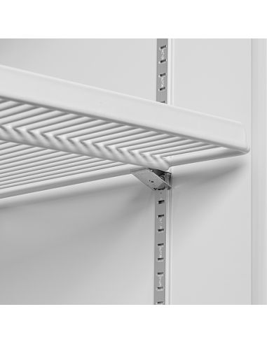 Armoire congélateur grise porte vitrée - 440 L - UFSC1450GCPNFSilver