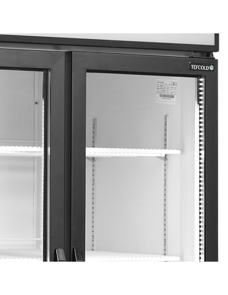 Armoire réfrigérée 2 portes vitrées battantes avec canopy 535 L - FSC891S