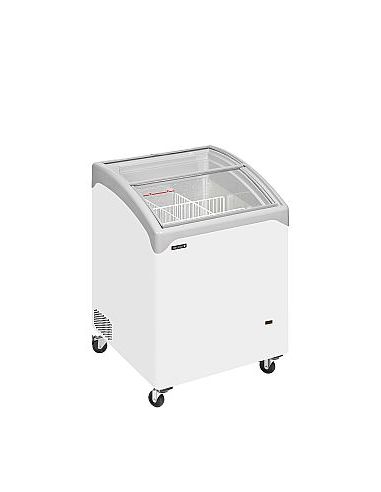 Congélateur de crème glacée 115 L - Bombé coulissant vitré - NIC101SCEB