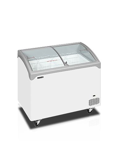 Congélateur de crème glacée 218 L - Bombé coulissant vitré - NIC301SCEB