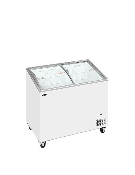 Congélateur de crème glacée 230 L - Bombé coulissant vitré - IC301SCEB