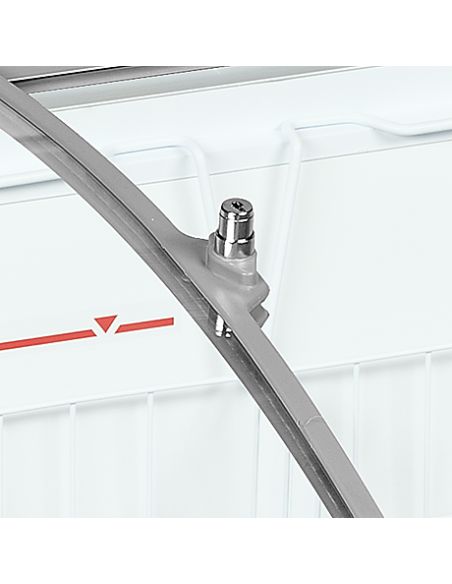 Congélateur de crème glacée 230 L - Bombé coulissant vitré - IC301SCEB