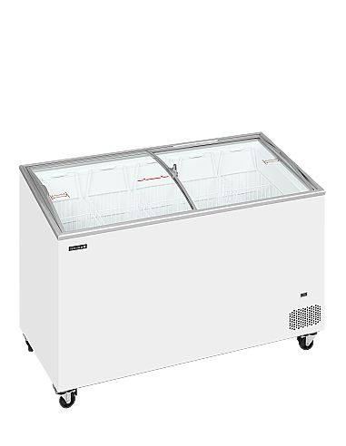 Congélateur de crème glacée 325 L - Bombé coulissant vitré - IC401SCEB