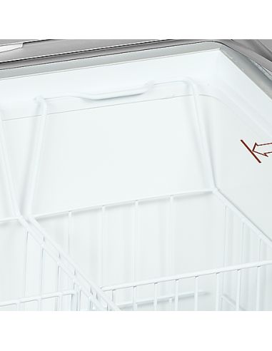 Congélateur de crème glacée 325 L - Bombé coulissant vitré - IC401SCEB