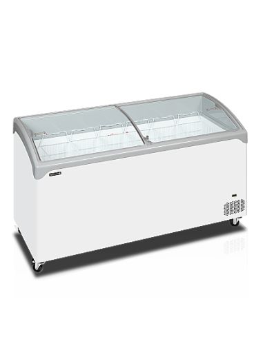 Congélateur de crème glacée 367 L - Bombé coulissant vitré - NIC501SCEB