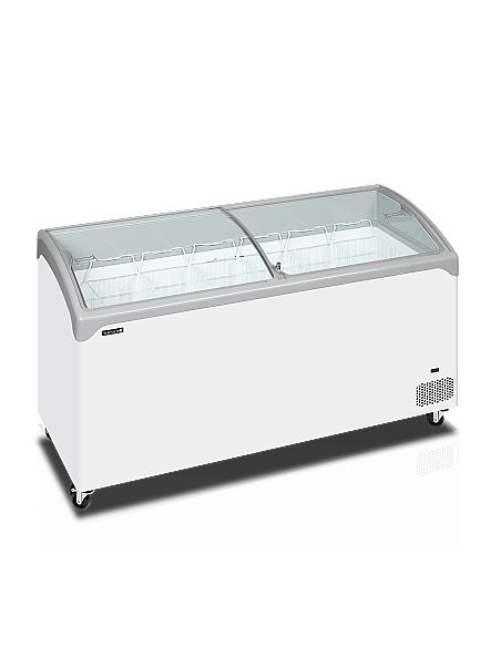Congélateur de crème glacée 367 L - Bombé coulissant vitré - NIC501SCEB