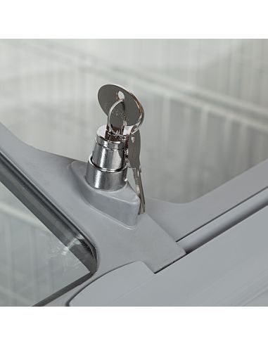 Congélateur de crème glacée 367 L - Bombé coulissant vitré - NIC501SCEB