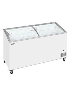 Congélateur de crème glacée 398 L - Bombé coulissant vitré - IC501SCEB