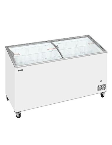 Congélateur de crème glacée 398 L - Bombé coulissant vitré - IC501SCEB