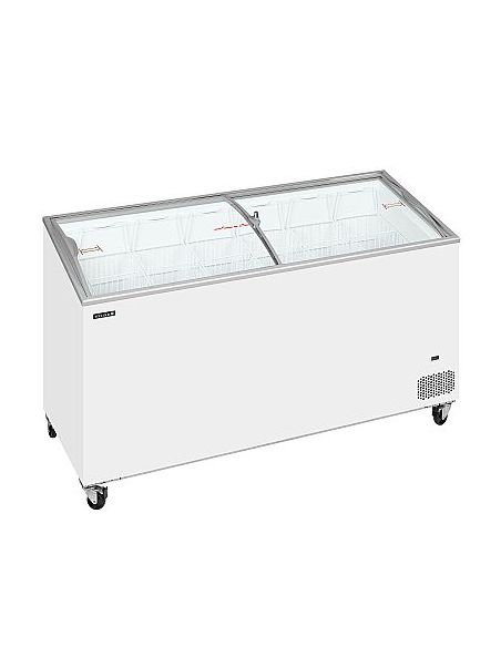 Congélateur de crème glacée 481 L - Bombé coulissant vitré - IC551SCEB