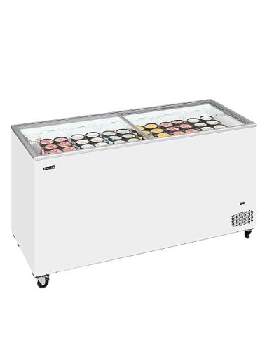 Congélateur de crème glacée 486 L - Coulissant vitré - IC551SC
