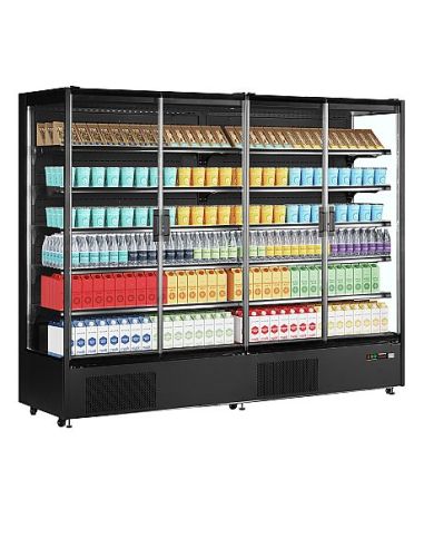 Vitrine réfrigérée murale libre service pour supermarché - 1529 L - PC2500B