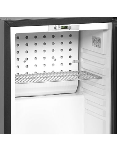 Réfrigérateur minibar noir porte vitrée réversible 24 L - TM35GC