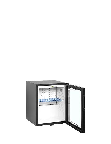Réfrigérateur minibar noir porte vitrée réversible 24 L - TM35GC