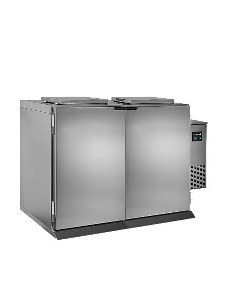 Poubelle réfrigérée froid ventilé 240 L - WBC480
