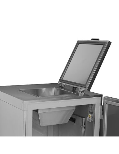 Poubelle réfrigérée froid ventilé 120 L - WBC240