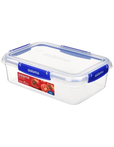 Boîte alimentaire rectangulaire Sistema Klip It Plus 2,2L