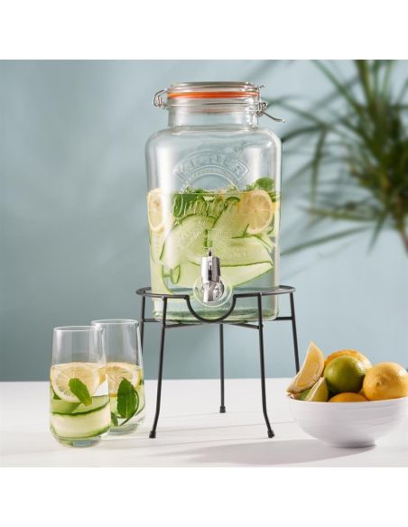 Distributeur de boissons couvercle à clip Kilner 5 litres