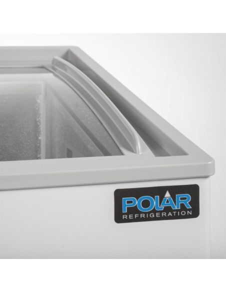 Congélateur coffre vitré Polar Série G 200L