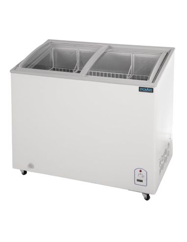Congélateur coffre vitré Polar Série G 200L