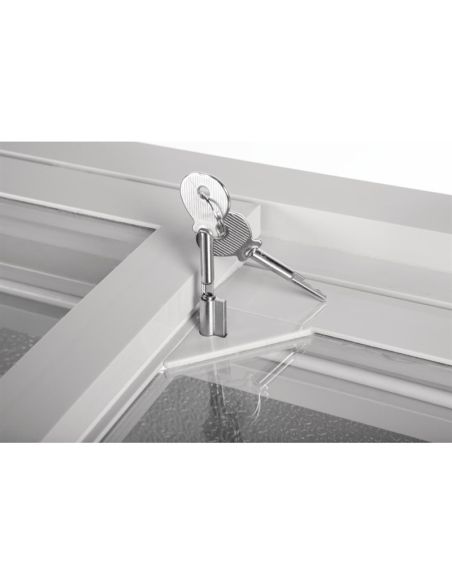 Congélateur coffre vitré Polar Série G 270L