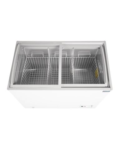 Congélateur coffre vitré Polar Série G 270L