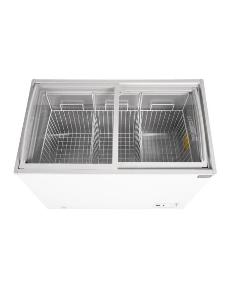 Congélateur coffre vitré Polar Série G 270L
