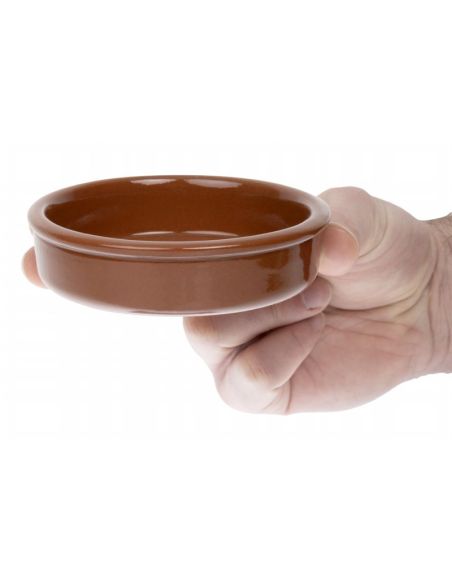 Plats à tapas en terre cuite 100 mm (lot de 24)