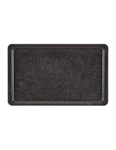 Plateau lisse en polyester Versa Cambro 530 x 325mm anthracite