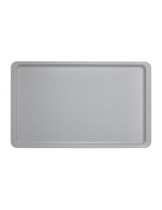 Plateau lisse en polyester Versa Cambro 530 x 325mm gris clair