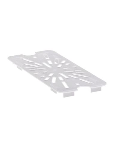 Egouttoir en polypropylène translucide Cambro GN 1/3