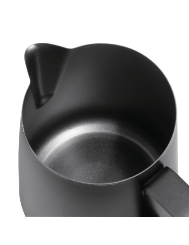 Pichet à lait antiadhésif noir Olympia 900 ml