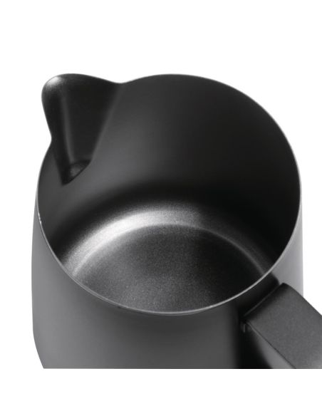 Pichet à lait antiadhésif noir Olympia 900 ml
