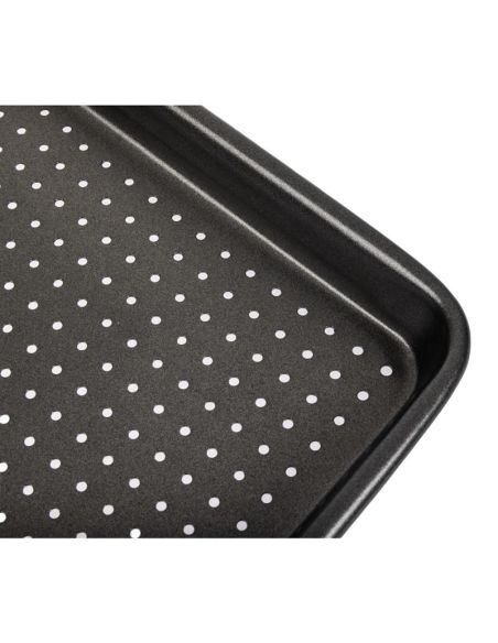 Plaque de cuisson perforée antiadhésive MasterClass Crusty Bake