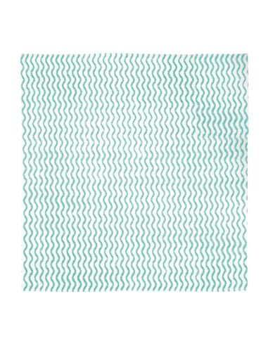 Chiffons non tissés Jantex verts (rouleau de 100 chiffons)