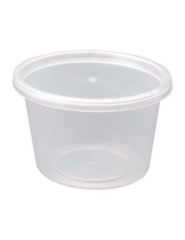 Pots à sauce micro-ondables en plastique Fiesta Recyclable 100ml (lot de 100)